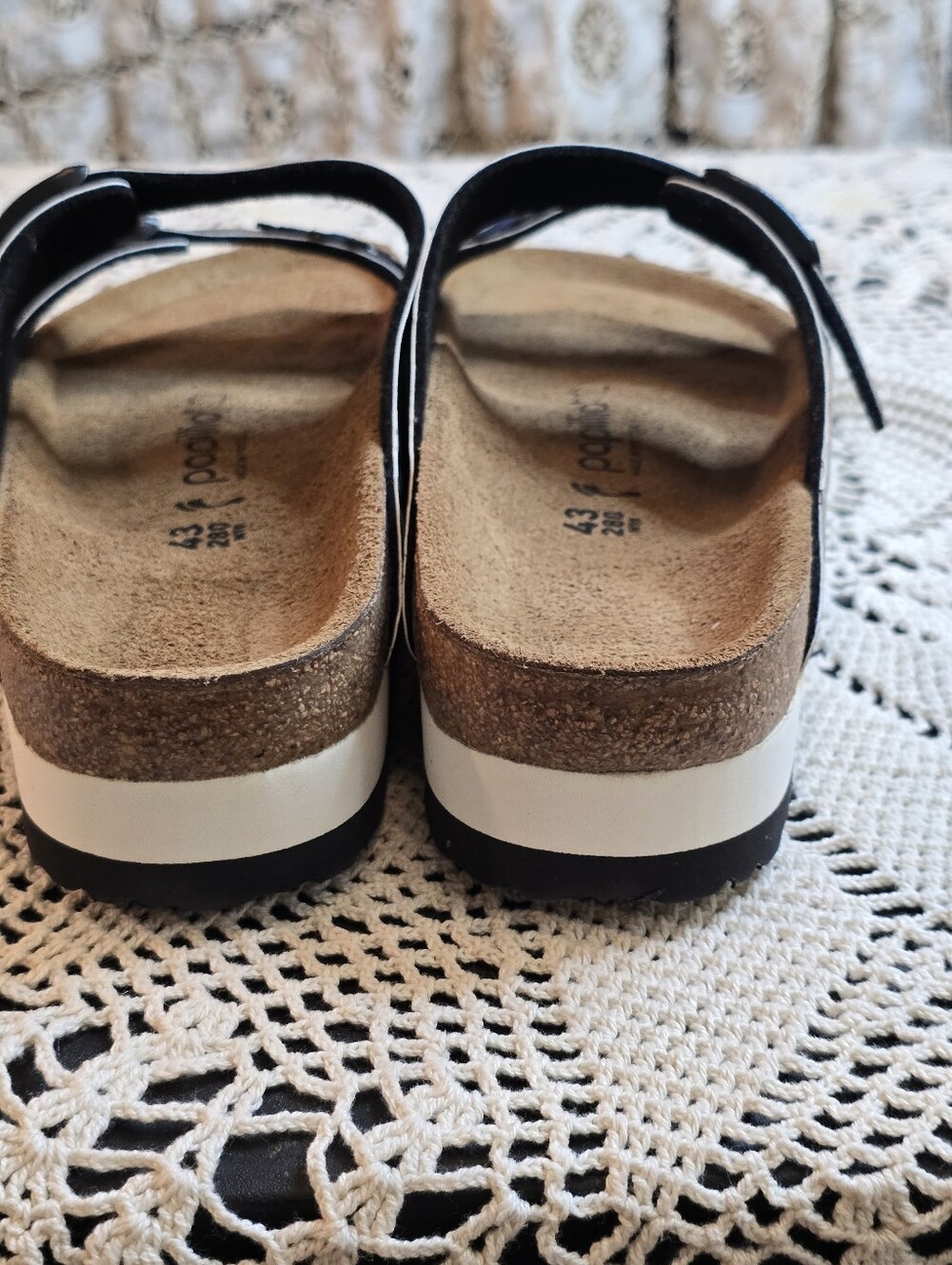 Papillio By Birkenstock, Arizona Eye Sandals, Slides Womens 12, Nwot - Picture 8 of 12